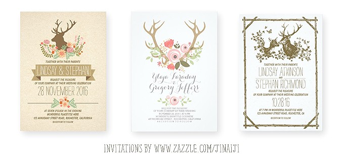 Deer Antler Wedding Invitations Deer Wedding Invitation Romantic Watercolors Need Deer Antler Wedding Invitations Deer Wedding Invitation Romantic Watercolors Need