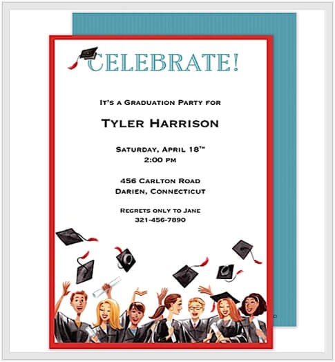 Design Your Own Graduation Party Invitations Design Your Own Graduation Party Invitations