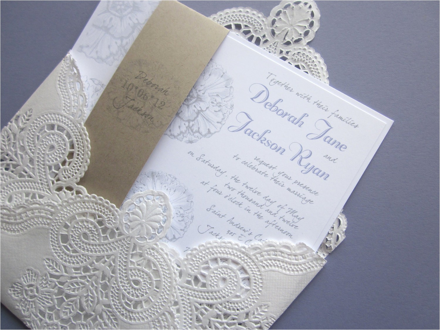 Diy Wedding Invitations with Lace Diy Vintage Lace Wedding Invitations Invitation Librarry Diy Wedding Invitations with Lace Diy Vintage Lace Wedding Invitations Invitation Librarry