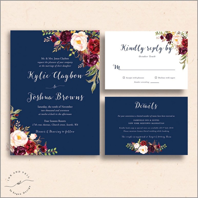 Dusty Blue and Cranberry Wedding Invitations Burgundy and Dusty Blue Wedding Invitations Wedding Gallery