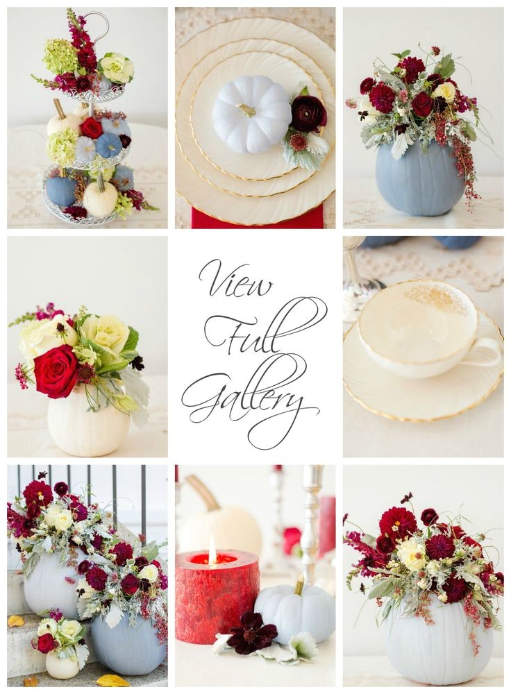 Dusty Blue and Cranberry Wedding Invitations Dusty Blue and Cranberry Fall Tablescape Photo by Lisa