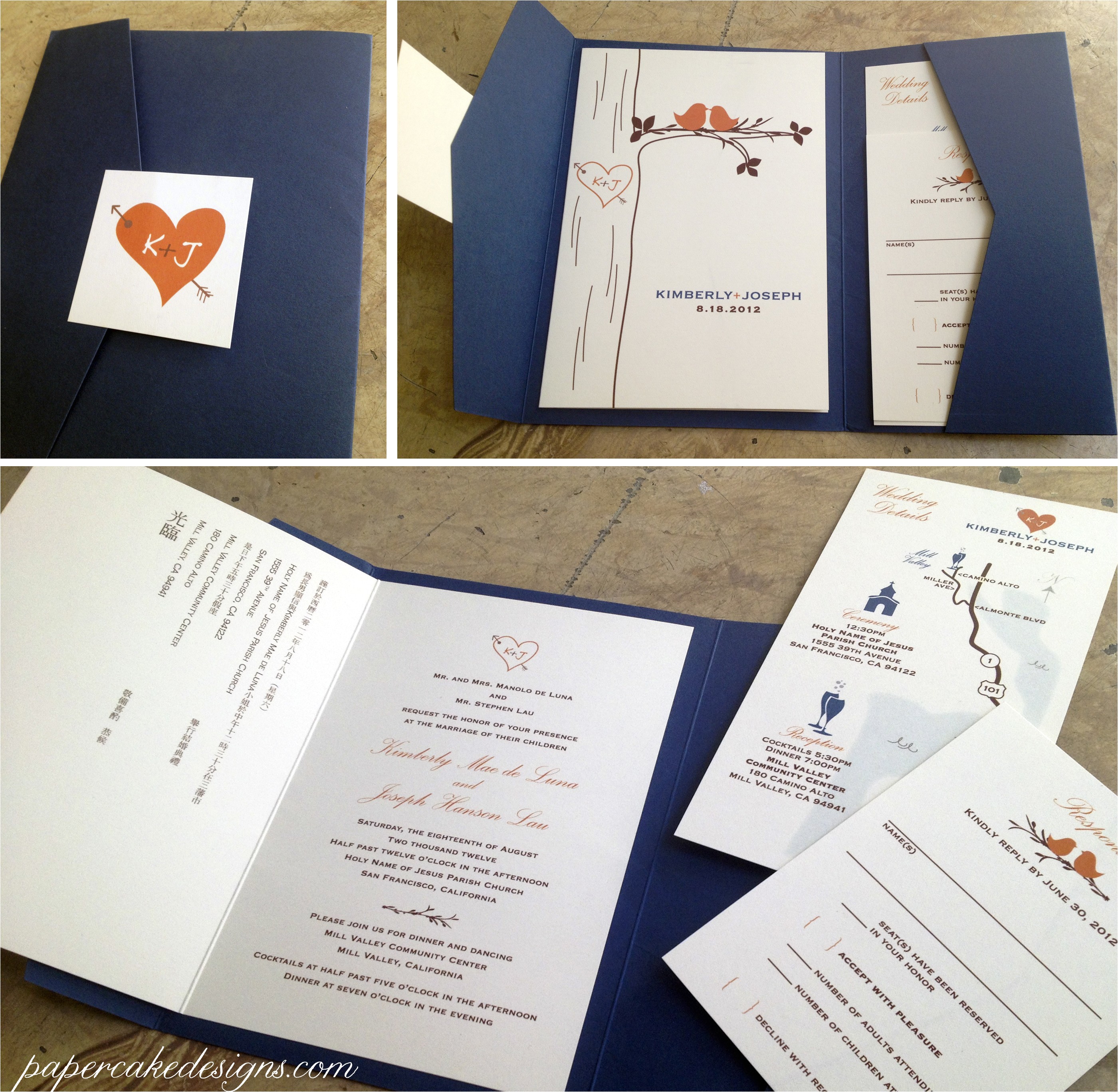Dyi Wedding Invitations Diy Print assemble Wedding Invitations Papercake Designs