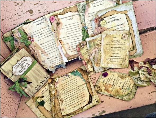 Enchanted forest themed Wedding Invitations A Magical Enchanted forest Quince