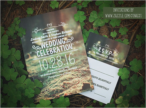 Enchanted forest themed Wedding Invitations forest Wedding Invitation Need Wedding Idea
