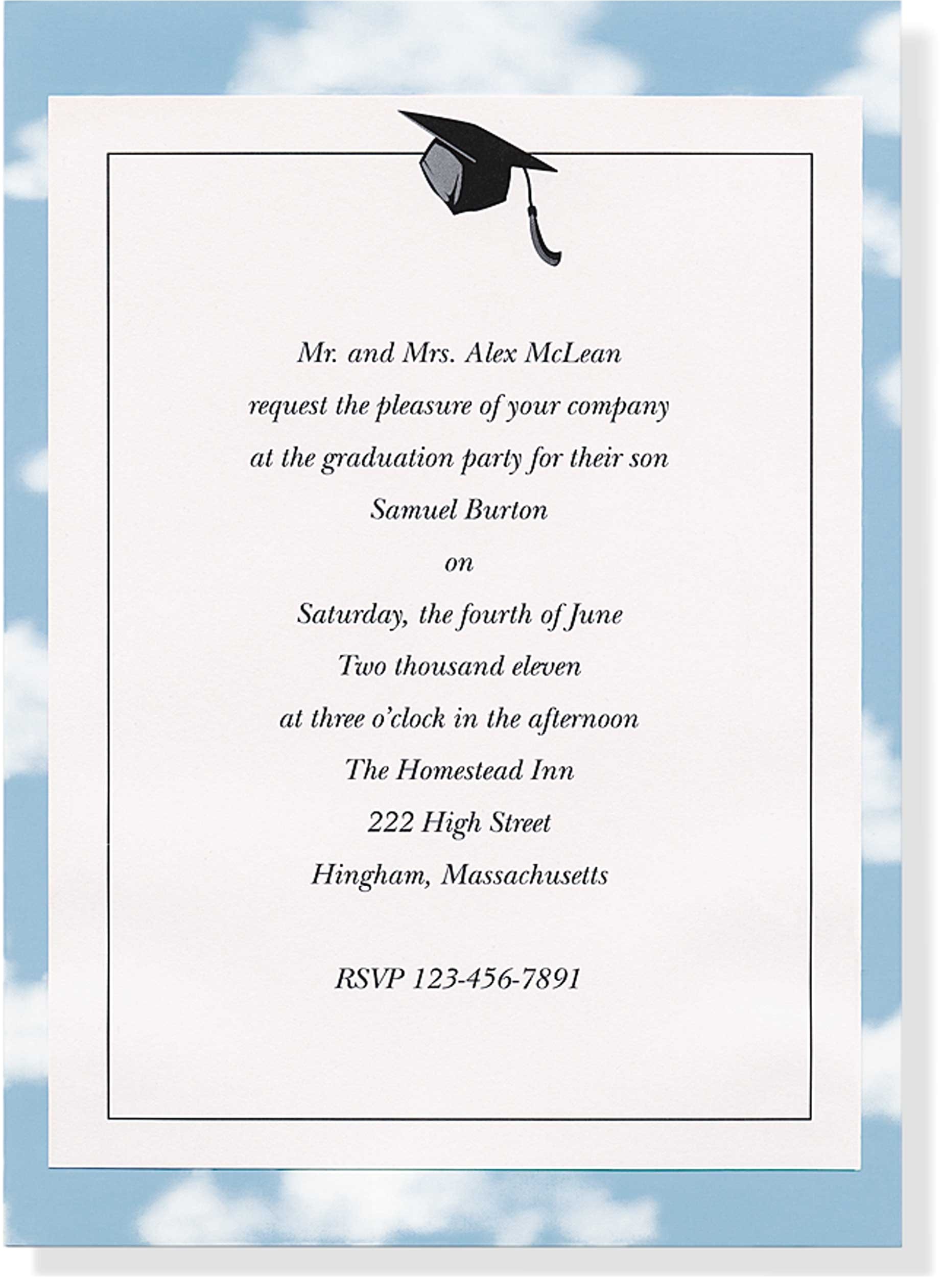 Examples Of College Graduation Invitations Sample Invitations for Graduation Brown Wedding and