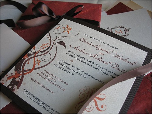 Fall themed Wedding Invitations Cheap Diy Wedding Challenge Elegant Fall Colored Wedding