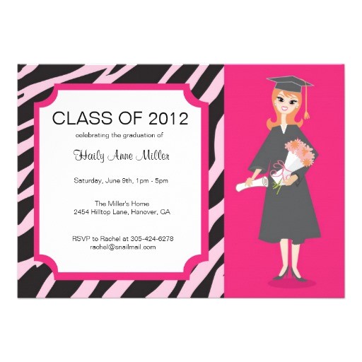 Fancy Graduation Invitations Fancy Graduation Party Invitation Zazzle