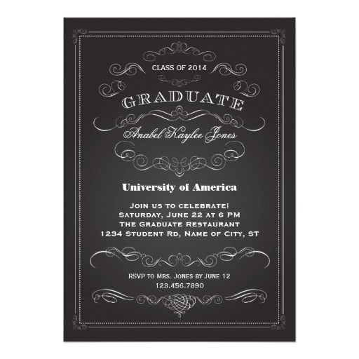 Fancy Graduation Invitations Personalized Elegant Graduation Invitations
