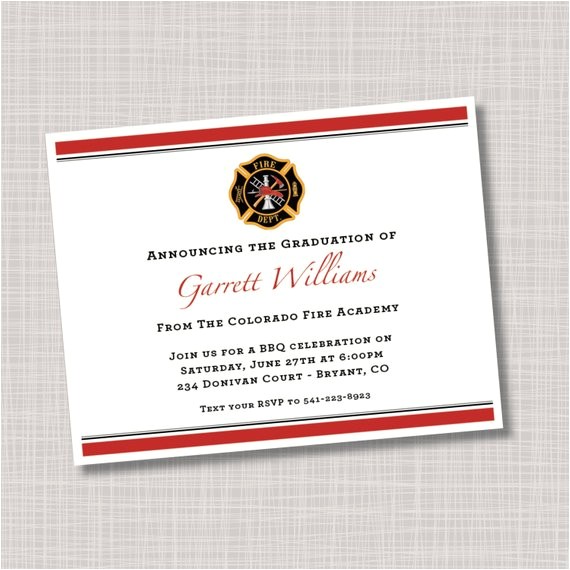 Fire Academy Graduation Invitations Custom Awards Fire Academy Graduation by Laurieattheden On Fire Academy Graduation Invitations Custom Awards Fire Academy Graduation by Laurieattheden On