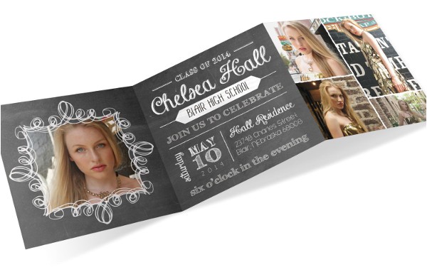 Folded Graduation Invitations Templates 10 Graduation Photo Invitations Free Psd Vector Ai