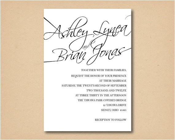 Formal attire On Wedding Invitation Invitations formal Enough for An evening Wedding