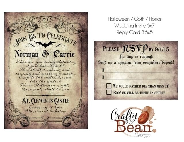 Free Gothic Wedding Invitation Templates Custom Vintage Victorian Halloween Goth Wedding Invitation Free Gothic Wedding Invitation Templates Custom Vintage Victorian Halloween Goth Wedding Invitation