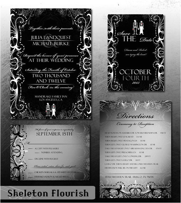 Free Gothic Wedding Invitation Templates Halloween Wedding Invitation 19 Psd Jpg format Free Gothic Wedding Invitation Templates Halloween Wedding Invitation 19 Psd Jpg format