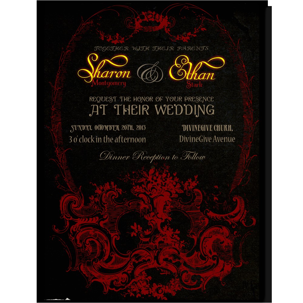 Free Gothic Wedding Invitation Templates the Gallery for Gt Black Printable Letters Free Gothic Wedding Invitation Templates the Gallery for Gt Black Printable Letters