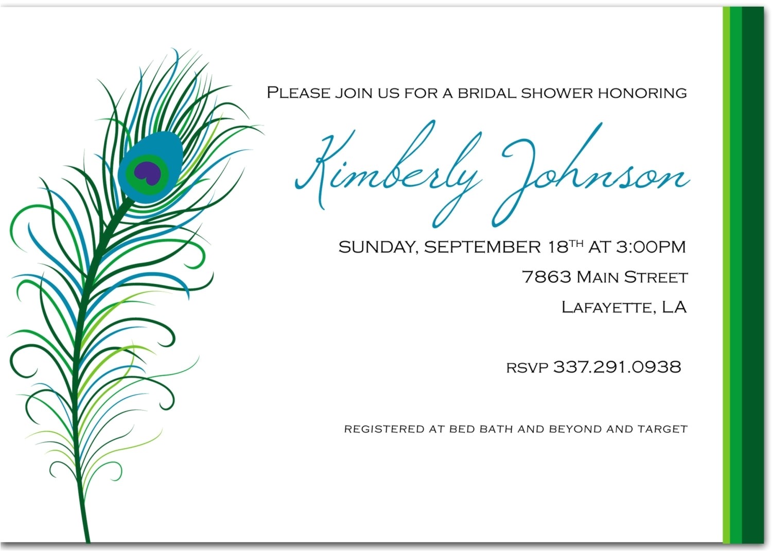 Free Peacock Wedding Invitation Templates Peacock themed Wedding Invitations Template Resume Builder