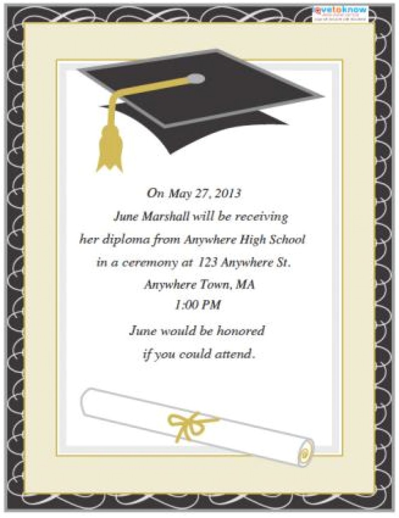 Free Printable Invitations Graduation Graduation Invitations Templates Free Download