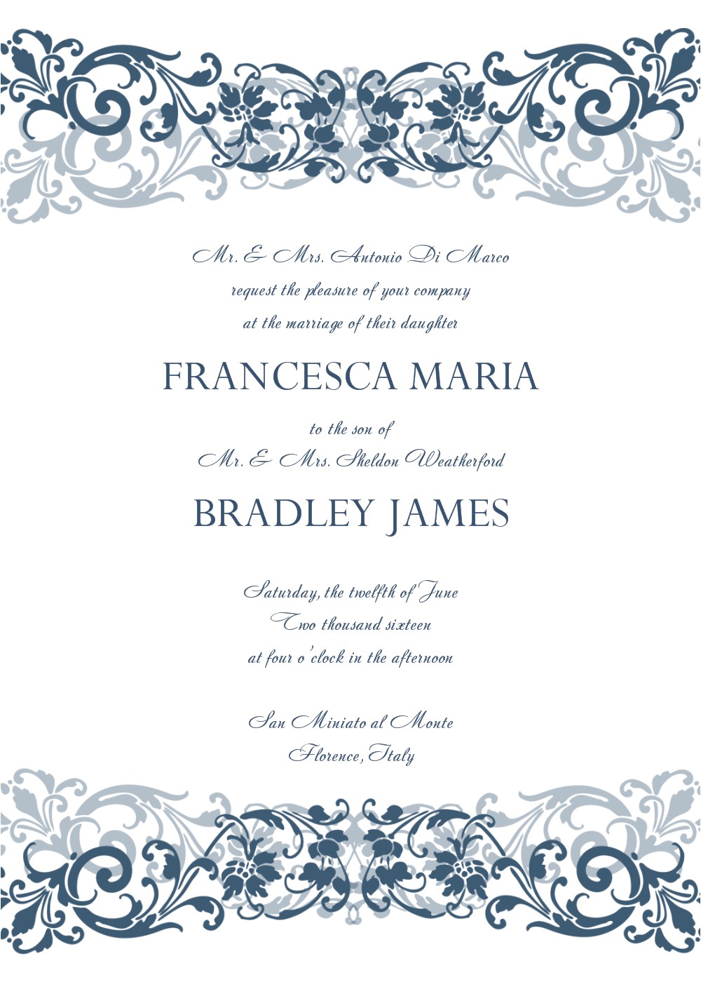 Free Printable Wedding Invitation Templates 8 Free Wedding Invitation Templates Excel Pdf formats Free Printable Wedding Invitation Templates 8 Free Wedding Invitation Templates Excel Pdf formats