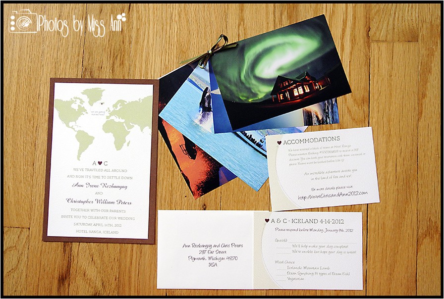Fun Destination Wedding Invitations the Importance Of Welcome Bags for Iceland Weddings