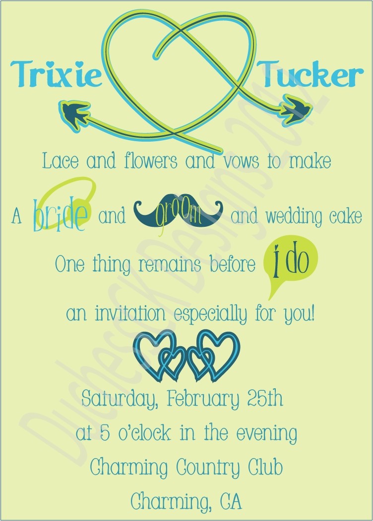 Funny Wedding Invite Wording Funny Wedding Invitations Template Resume Builder