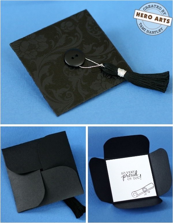 Graduation Cap Invitations Cards 25 Diy Graduation Card Ideas Hative