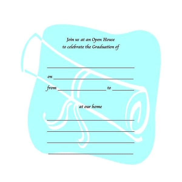 Graduation Inserts Inviting to Party Examples Of Graduation Invitation Inserts