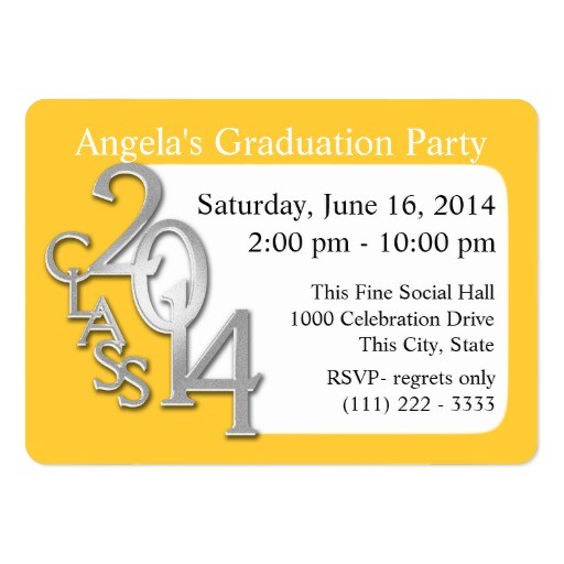 Graduation Inserts Inviting to Party Invitation Insert Business Card Templates Bizcardstudio