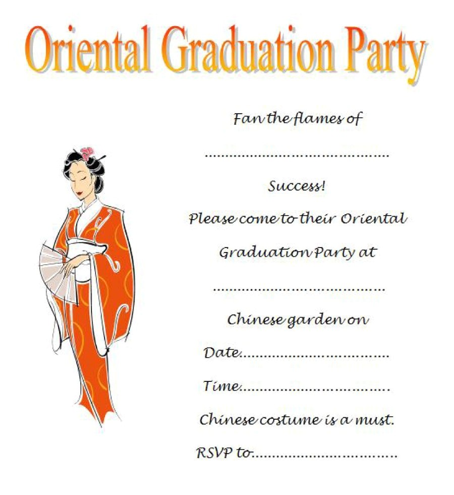 Graduation Invitation Layout Ideas 40 Free Graduation Invitation Templates Template Lab
