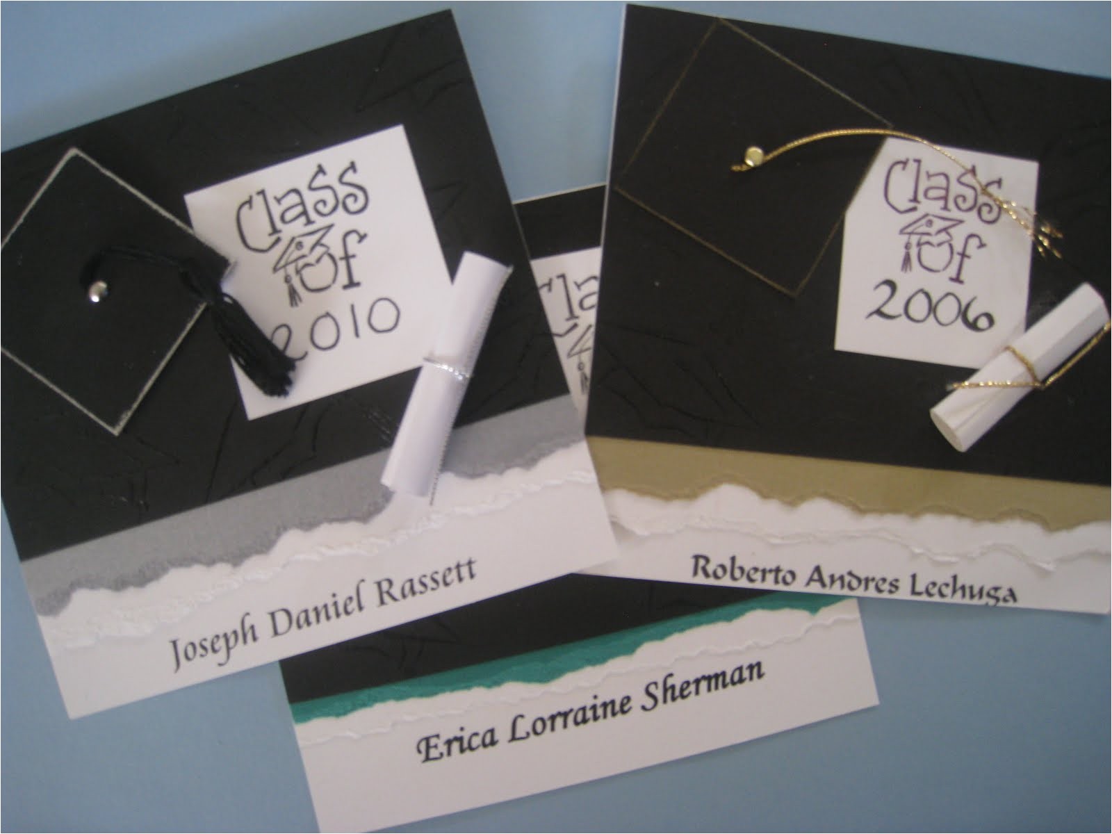 Graduation Invitations Ideas Homemade Maria 39 S Paper Gift Exchange Graduation Announcements