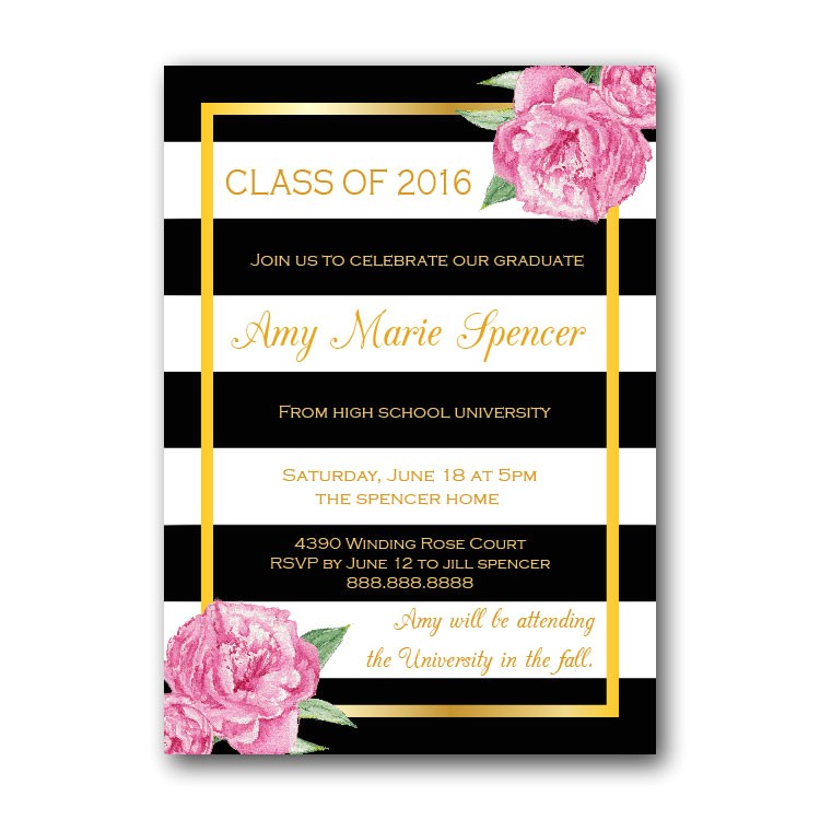 Graduation Invitations No Photo No Photo Graduation Announcements Christopherbathum Co