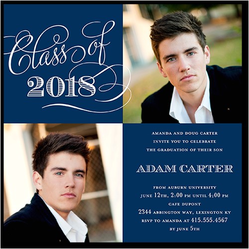 Graduation Invitations with Photos Graduation Invitations Templates Shutterfly