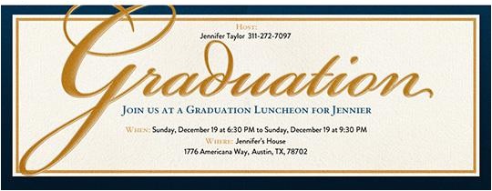 Graduation Lunch Invitation Graduation Party Online Invitations Evite Com
