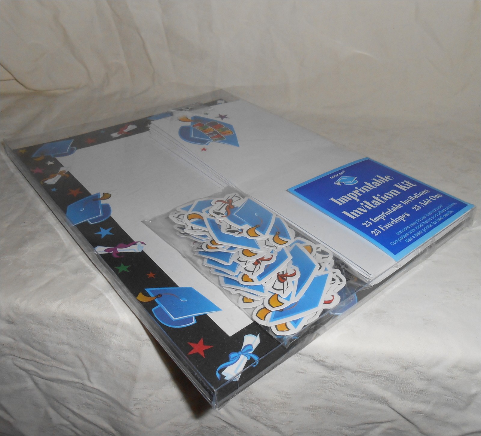 Graduation Party Invitation Kits Amscan Graduation Party Imprintable Invitation Kit