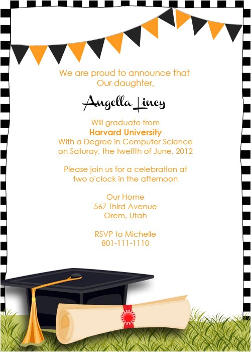 Graduation Party Invitation Kits Graduation Party Invitation Wedding Invitation Templates