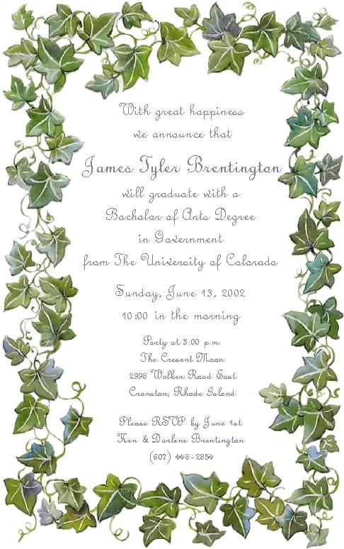 Graduation Party Invitation Messages Graduation Party Invitation Wording Cimvitation