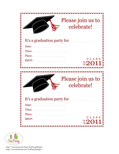 Graduation Party Invitations Free Printable Fun and Facts with Kids Graduation Diy Party Ideas and
