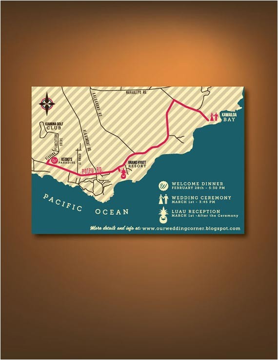 Hawaiian Wedding Invitations Styles Goes Wedding Letterpress Hawaiian Wedding Invitations