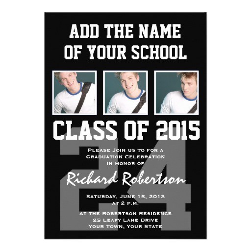 High School Graduation Invitations 2015 Quotes for Graduating athletes Quotesgram