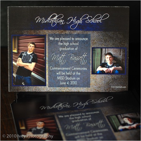 High School Graduation Photo Invitations Senior Graduation Announcements Ivey Photography High School Graduation Photo Invitations Senior Graduation Announcements Ivey Photography