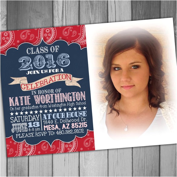 Highschool Graduation Invitations 51 Invitation Template Free Word Psd Vector