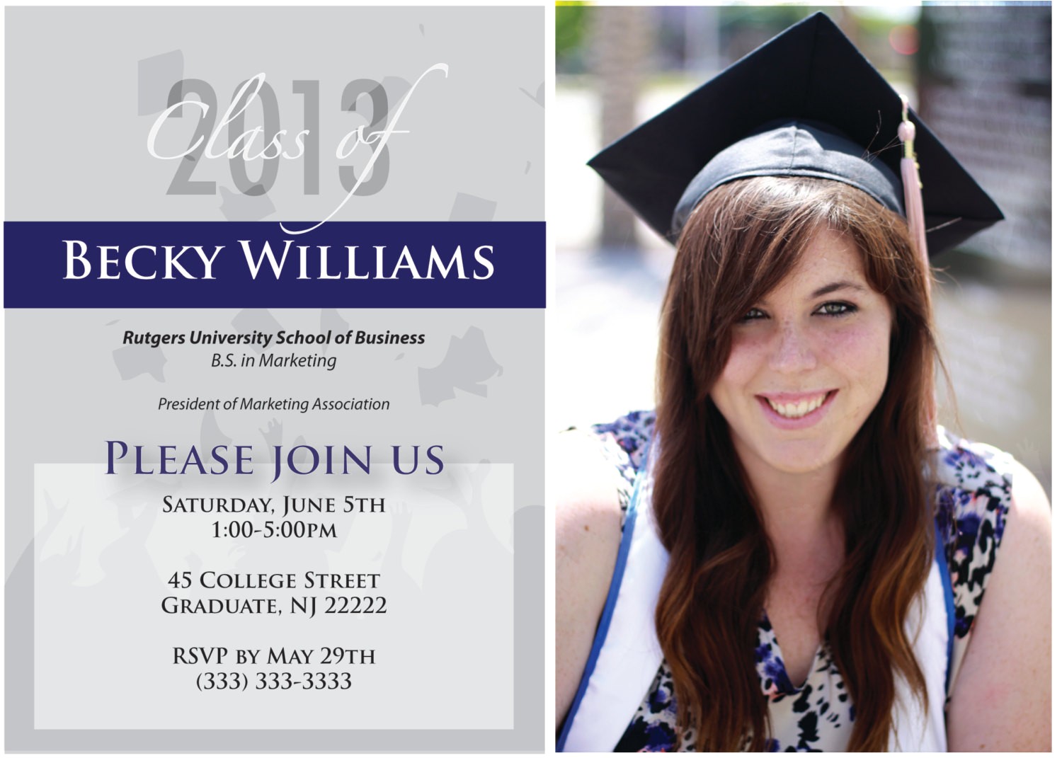 Highschool Graduation Invitations High School Graduation Invitation High School Graduation