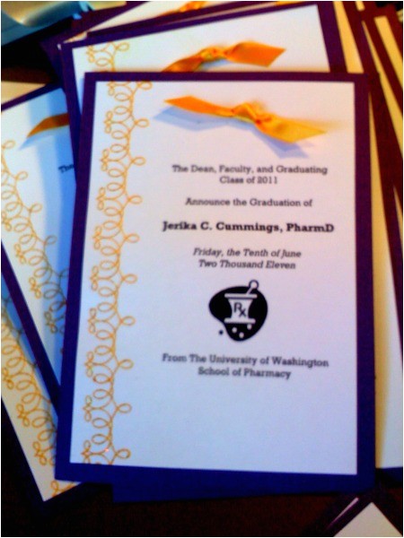 Homemade Graduation Invitations Diy Graduation Announcements Mrs Cummings Rx