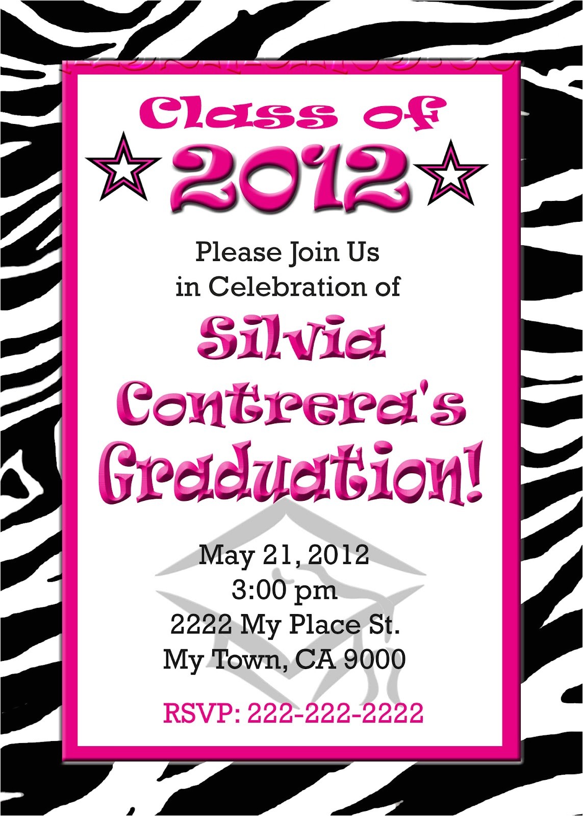 Homemade Graduation Party Invitations Diy Graduation Invitations Template Best Template Collection