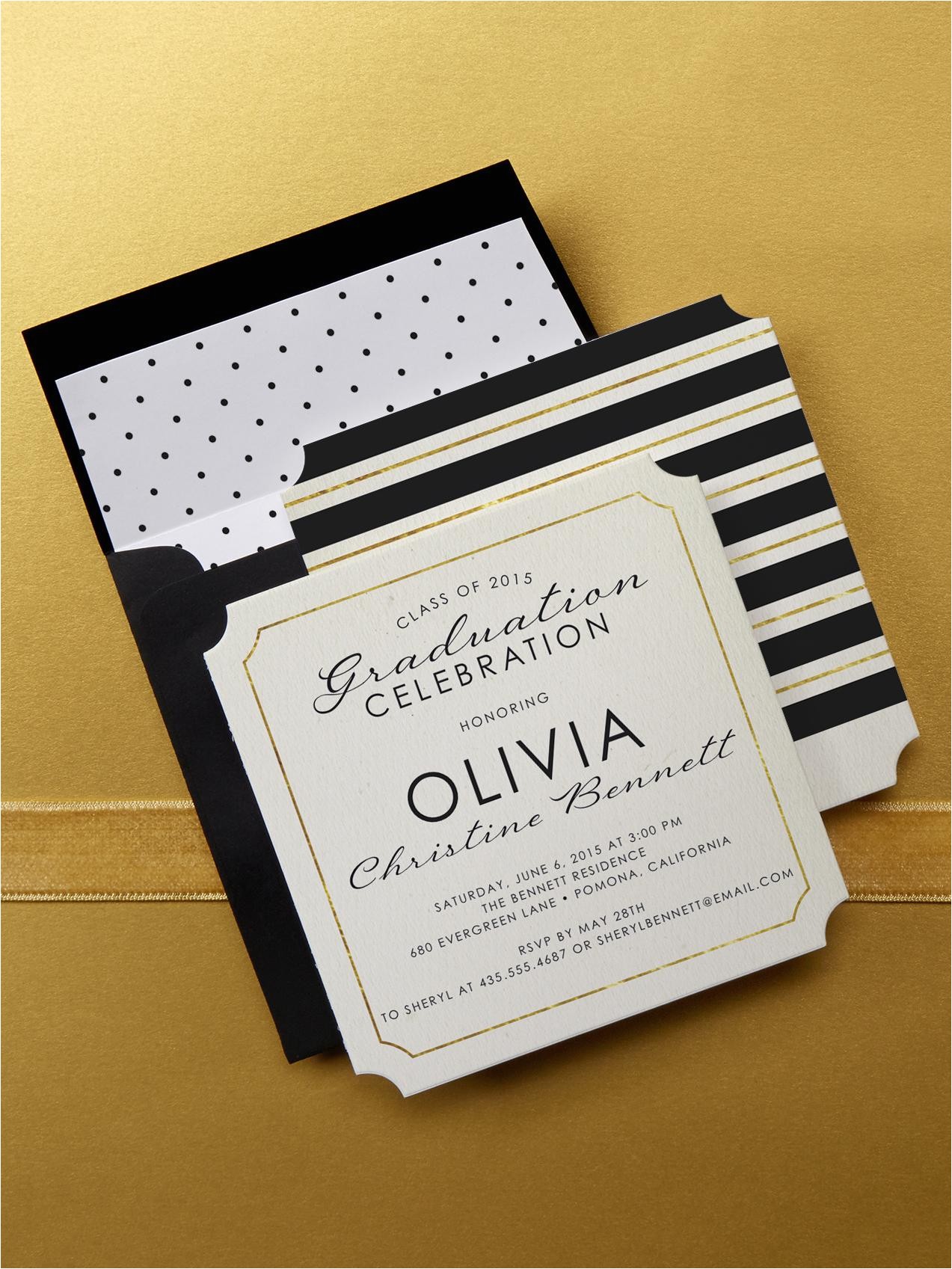 Homemade Graduation Party Invitations Homemade Graduation Party Invitations Various Invitation