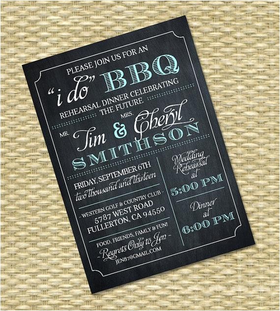 I Do Bbq Wedding Reception Invitations I Do Bbq Invitation Rehearsal Dinner Wedding Bridal