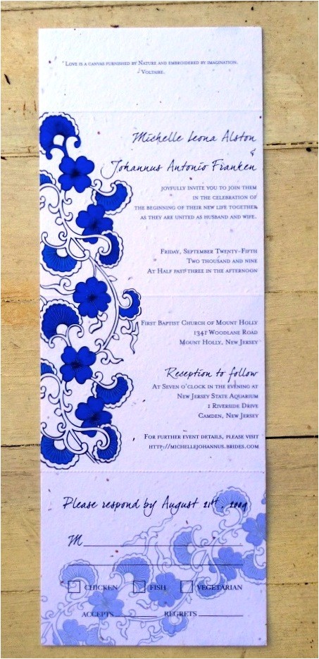 Inexpensive Plantable Wedding Invitations Plantable Wedding Invitations Japanese Beauty