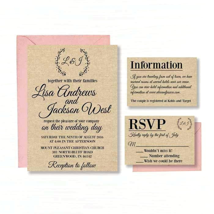 Information to Include On Wedding Invitation Information to Put On Wedding Invitation Yourweek