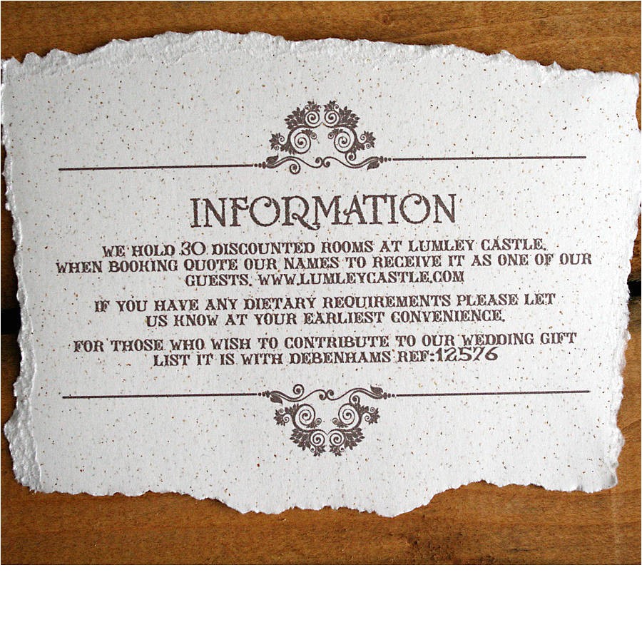 Information to Include On Wedding Invitation Vintage Style Wedding Invitation by solographic Art