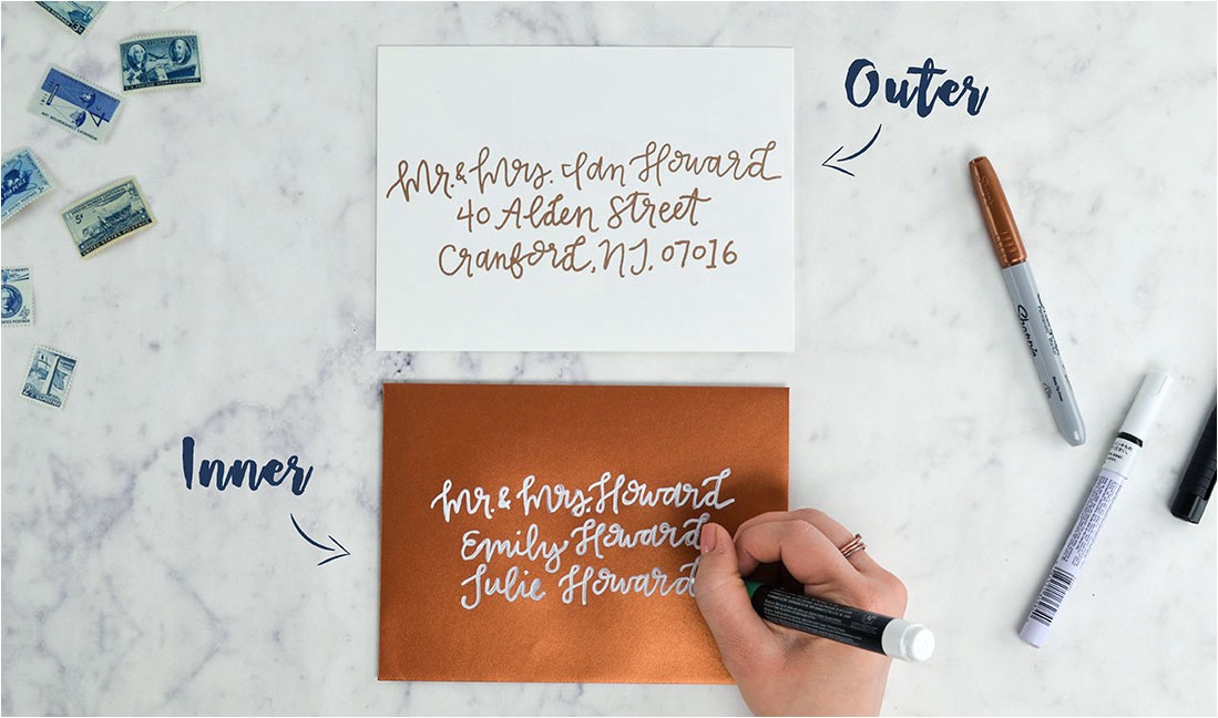 Inner and Outer Envelope Sizes for Wedding Invitations Wedding Invitations Inner and Outer Envelope Sizes Matik