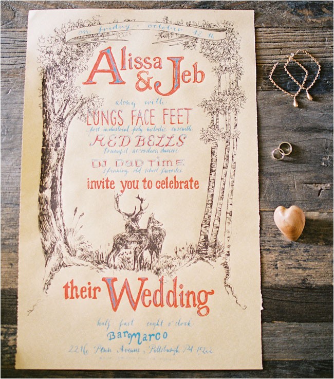 Intimate Wedding Invitation Wording Intimate Backyard Harvest Wedding Alissa Jeb Green