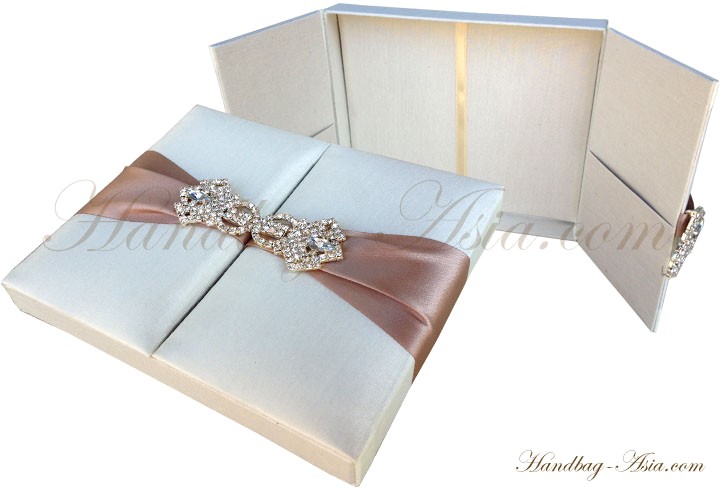 Invitation Boxes for Weddings Wedding Invitation Boxes Silk Invitation Couture